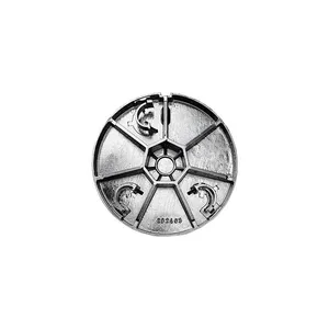Lubao Ductile Iron 700*900 Snap Ring Manhole Cover Manufacturer, Five - Proof Heavy - Duty Municipal Anti - Fall Fire Hydrant Manhole thumbnail-5
