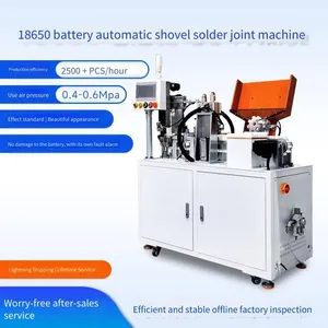 18650 Battery Automatic Spot Shoveling Machine, Fully Automatic Spot Shoveling Machine for Cylindrical Batteries, Battery Spot Shoveling Machinery thumbnail-1