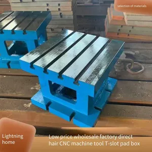 Cast Iron Square Box, Square Cylinder, Scribing Inspection Square Platform, T-slot Workbench, Heightening Cushion Box With Two Parallel Sides thumbnail-1