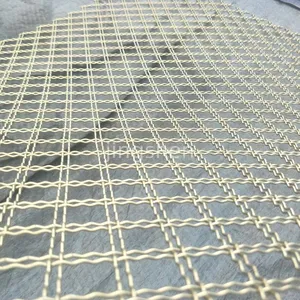 Factory Direct Sales of Stainless Steel Woven Metal Decorative Mesh for Interior Partitions thumbnail-5