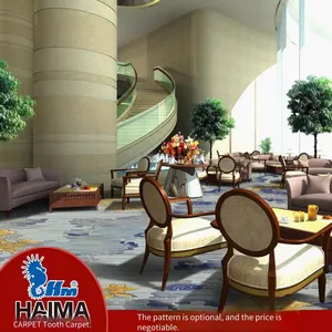 1200g Hand-printed Carpet for High-class Hotels, With Heat Insulation and a Wide Variety of Styles thumbnail-1
