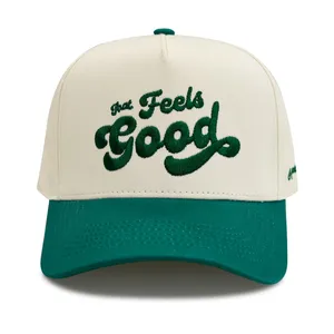 Two-tone Outdoor Baseball Cap With Embroidery Logo High Quality Sport Baseball Hats thumbnail-2