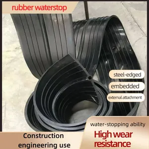 Natural Rubber T-type Three-way Integral Waterstop For Underground Pipe Gallery T-joint thumbnail-2
