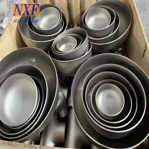 NXF UNS N10276 2.4819/NiMo16Cr15W/C276 OD DN15-1200 Thickness SCH10-XXS Nickel Alloy Butt Welding Cap thumbnail-3
