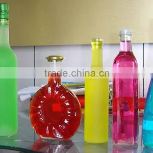 Glass Water Bottle,round Glass Water Bottle,1 Liter Glass Water Bottle thumbnail-1