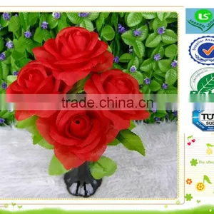 LS-005 Artificial Flower Used for Decoration(rose,peony,narcissus,clove) thumbnail-1