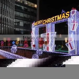 Outdoor Led Lights Winding Arches Xmas Decoration thumbnail-1