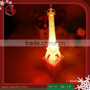 Indoor Decoration Light Romantic Eiffel Tower Led Night Lights Party Decoration thumbnail-1