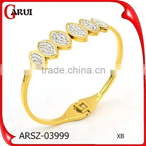 Tops For Women 2016 Bohemian Jewelry Crystal Beads Gold Bracelet thumbnail-2