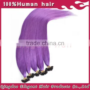Best Quality Remy Wholesale Italian Keratin Ombre Nail Tip Hair Extension thumbnail-5