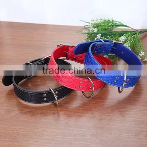 Pet Supplies Snake Leather Collar 3.5 Snakeskin Grain Collar Wholesale thumbnail-1