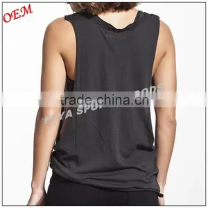 High Lightweight Soft Ladies Yoga Tank Top Gym Sport Wear Low Cut Custom Womens Workout Tank Top Quality Choice thumbnail-5
