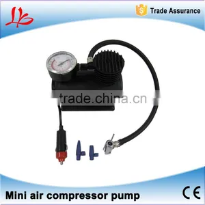 Portable Electric Automatic DC 12V Auto Car Bicycle MotorByck Tire Tyre Air Pump Pressure Compressor Inflatable Inflator 300psi thumbnail-1