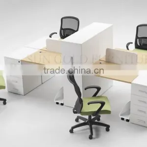 Modern Wood Office Partition Workstation Design Furniture (SZ-WSB381) thumbnail-3