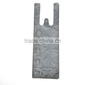 Compostable T-shirt Plastic Handbag With Printing Lables thumbnail-5