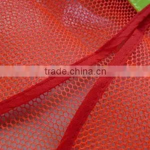 OEM High Visibility Orange Color Safety Vest thumbnail-4