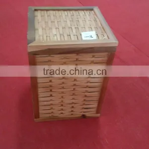 Bamboo Laundry Basket thumbnail-1