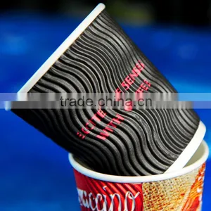 Wave Coffee Cup,disposable Paper Cup,paper Coffee Cup thumbnail-6