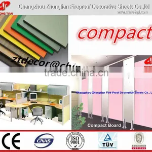 Compact Laminate/Phenolic Board;melamine Laminate ;toilet Partition;HPL thumbnail-1
