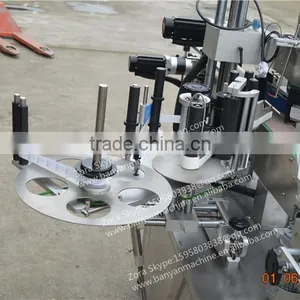 Servo Motor PLC Control Double Sides Plastic Bottle Labeling Machine thumbnail-5