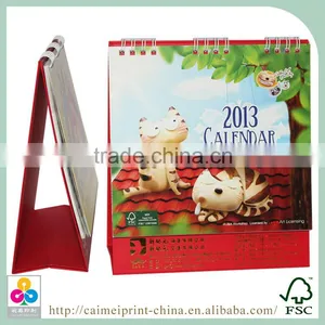 2017 Standing Desk Calendar Printing Manufacturer thumbnail-1