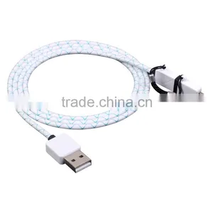 Shenzhen Wholesale Professional Multifunction Micro Mfi 2 in 1 TPE Usb Cable Charger for Iphone Samsung thumbnail-2