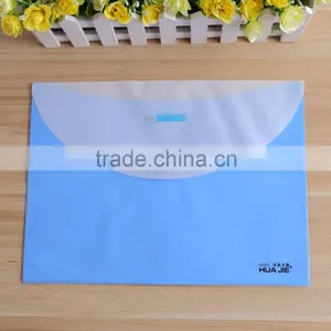Custom PP Plastic 18 Micrometers Clear File Document Bag thumbnail-1