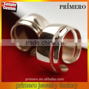 Fashion Style Korean Master's Sun 18K Rose Gold Stainless Steel Ring Jewelry For Women thumbnail-1