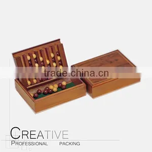 2016 Wood Backgammon and Chess Box and Case thumbnail-2