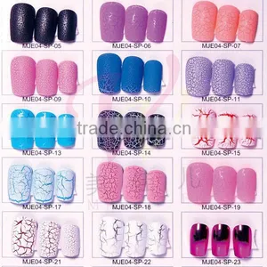 Wholesale New Crack Nail Tips Different Colors thumbnail-1