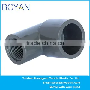 BOYAN Pvc ASTM80 Black Pipe Fitting Thread Reducing Elbow thumbnail-2