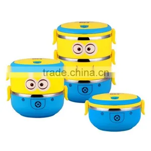 Stainless Steel Lunch Box Storage Boxes and Bins Keep Food That Keeps Food Hot for Kids Quality Choice thumbnail-2