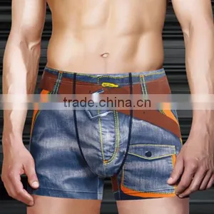 CHEAP PRICE 100% Cotton Factory Sale Custom Made Mens Underwear thumbnail-2