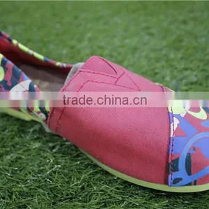 The Letter Printing Leisure Canvas Stock Shoes thumbnail-4
