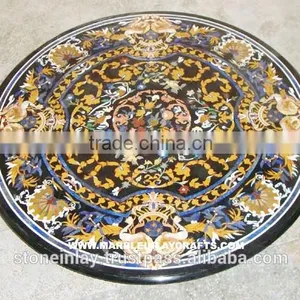 Inlay Stone Table, Stone Table Top thumbnail-1