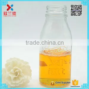 Wholesale Empty 250ml/8oz Empty Custom Clear Milk Glass Bottles Wholesale thumbnail-6