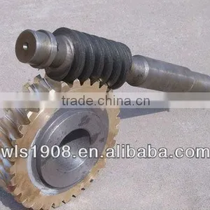 Brass Worm Gearand Steel Worm Shaft thumbnail-1