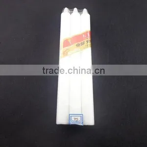 Unscented White Candle/ Thin Pillar White Wax Candle for Daily Lighting/ Pure White Paraffin Wax Candles 8g-90g thumbnail-1