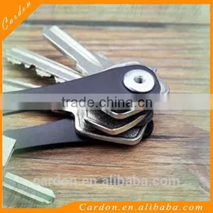New Keychain Hard Oxide Aluminum Key Clip Folder Chain Pocket Tool Wholesale Aluminum Smart Key Holder, Orginzer Keychain thumbnail-5