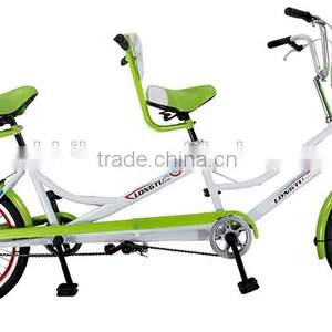 20 Inch Tandem Bike / Single Speed Tandem Bicycle / Aluminum Alloy Bicycle Frames thumbnail-3