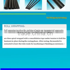 12.8mm Carbon Fiber Tubes, 50% Carbon Fibre Pultrution Pole for Sailing thumbnail-6