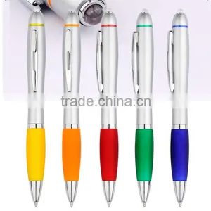 Good Quality New Item Combine Ball Pen With LED Light Chinese School Supplies thumbnail-1