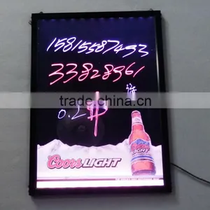 Led Lighting Writing Board Led Flashing Billboard thumbnail-1