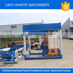 WANTE BRAND QMY10-15 Block Machinery and Crusher Machinery Batching Plant thumbnail-3