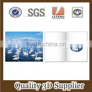 Lifeng Hot Sale 3d Postcard of Beautiful Swan thumbnail-1