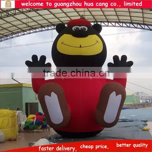 Hot Sale Inflatable Cartoon Advertising Product, Inflatable Christmas Cartoon Lovely, Inflatable Sasquatch Cartoon thumbnail-2