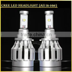 Driver and Fan Build-in Easy Installation 2000lm 12V Car LED 9005 Headlight thumbnail-1