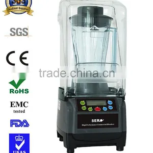 1250W Rosh/CE Certificated Commercial Juice Smoothie Blenders thumbnail-1
