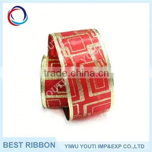 Most Popular Christmas Decoration Ribbon,satin Ribbon thumbnail-1
