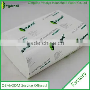China Manufature Wholesale Virgin Wood Pulp Hand Tissue Towel thumbnail-5
